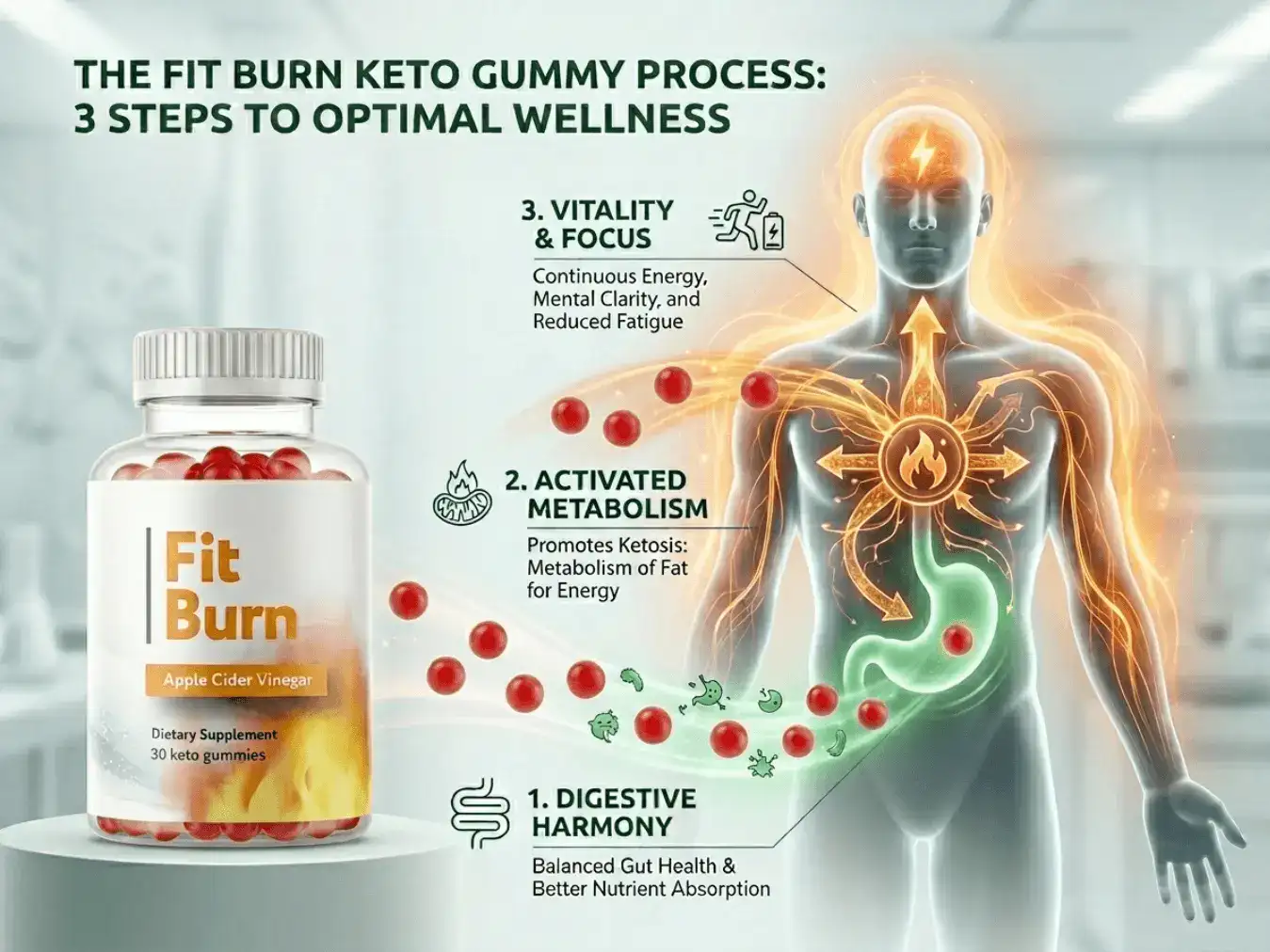 Fit Burn Official - ACV Keto Gummies Natural Fat Burner